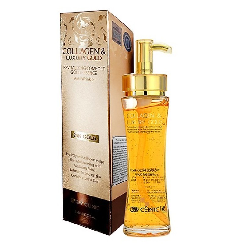 Tinh Chất Trắng Da Collagen And Luxury Gold 3w Clinic 150ml