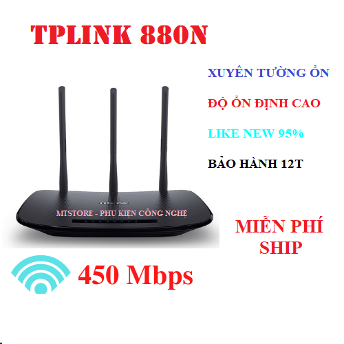 [BẢO HÀNH 12T] Bộ phát Wifi 3 râu TPLINK TENDA chuẩn N tốc độ 300 450 Mbps, Modem Wifi 3 râu Router wifi kích sóng wifi, router wifi