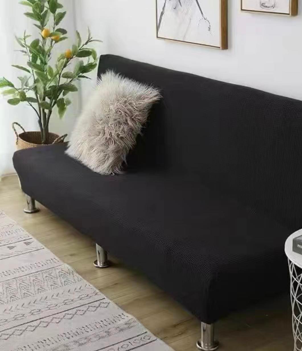 [Mã 159LSSALE1 giảm 100% đơn 99K] tấm bọc sofa nhung gân(dành cho sofa bed)
