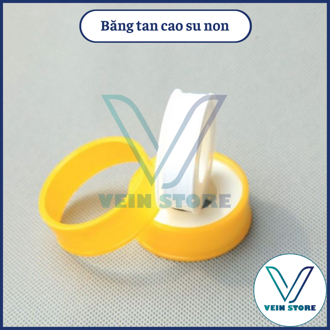 Băng tan cao su non cuộn dài 10m dùng cuốn ren nối chống rò rỉ nước, phụ kiện ngành nước - PK022