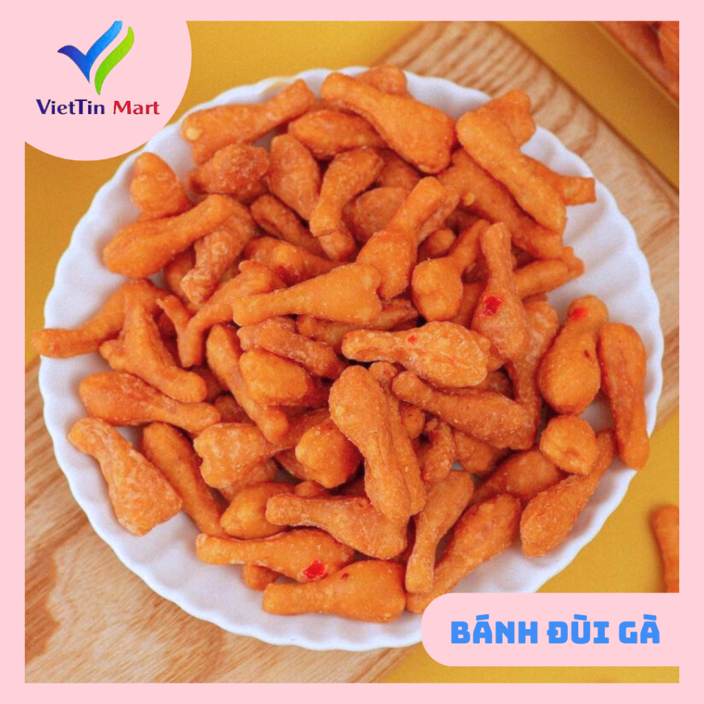 1KG ĐÙI GÀ CAY MẶN -Viettin Mart