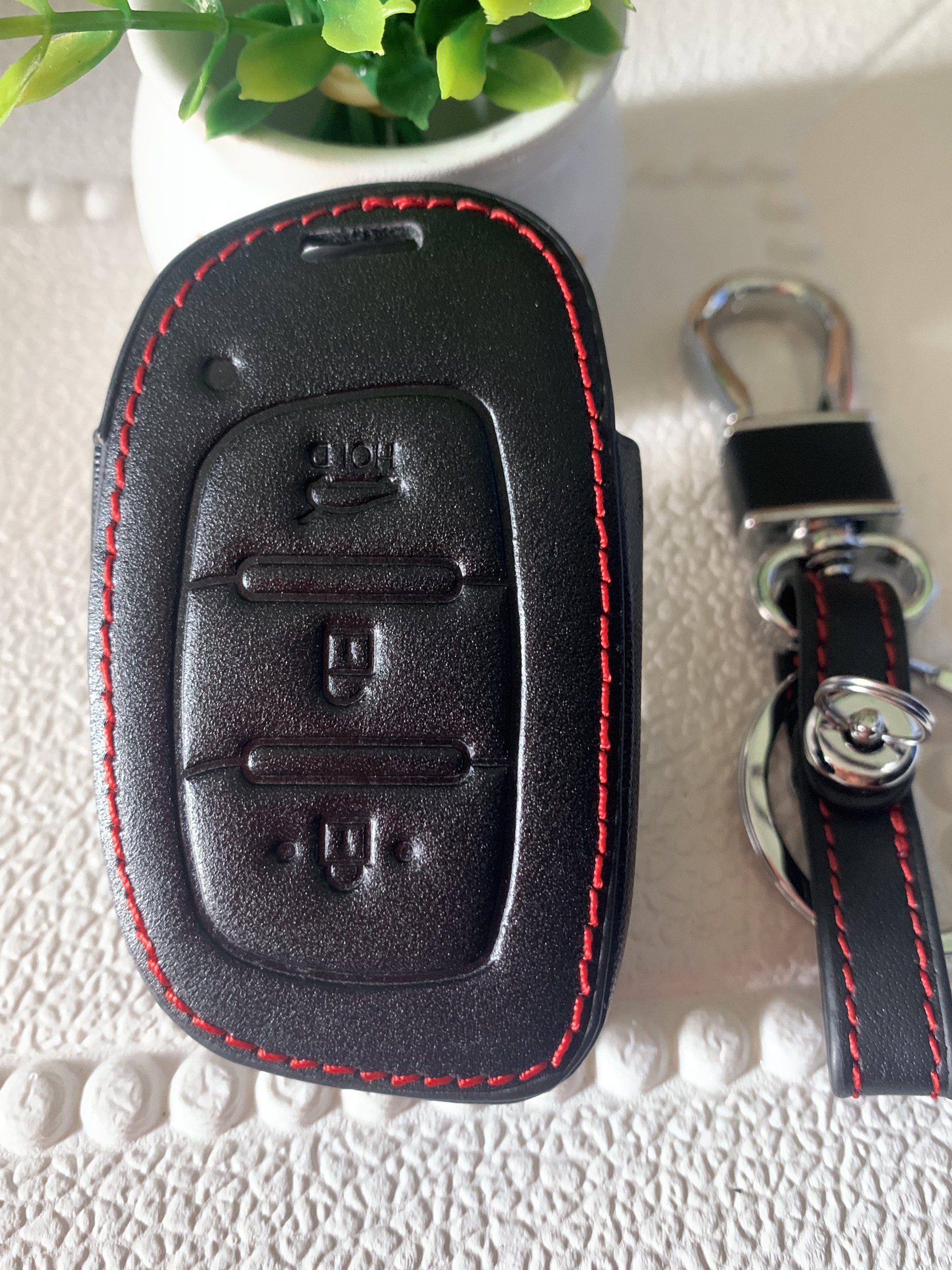 Ốp bao da chìa khoá huyndai các loại - i10 tucson elantra kona acent santafe solaiti