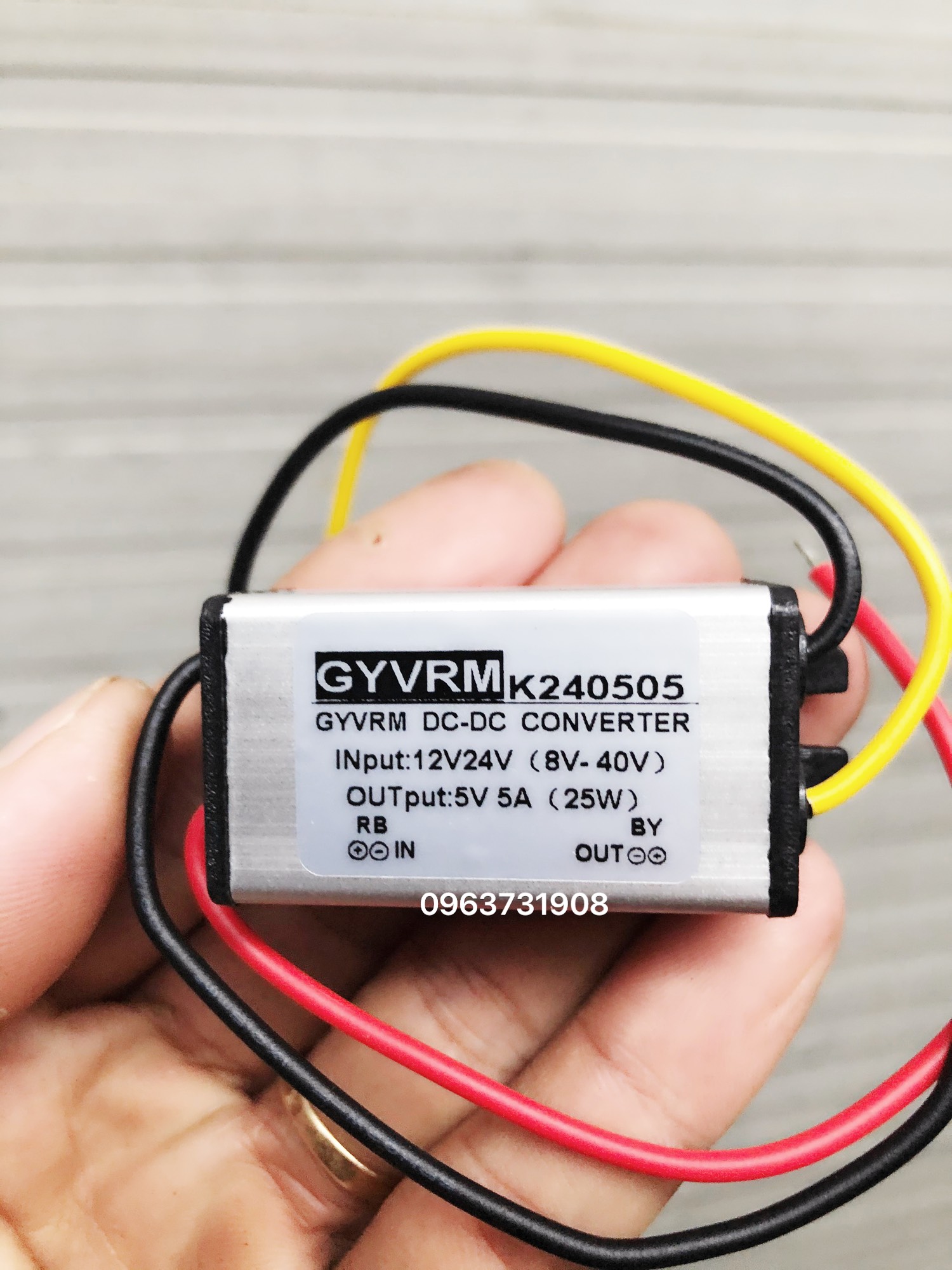 Bộ chuyển đôỉ nguồn điện 12V xuống 5V 5A