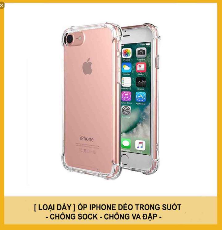 SILICON CHỐNG SOCK, VA ĐẬP - ỐP DẺO IPHONE