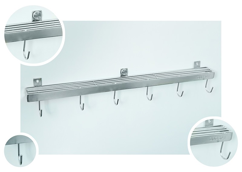 [HCM]KỆ DAO THỚT INOX 304 CAO CẤP DÀI 50CM