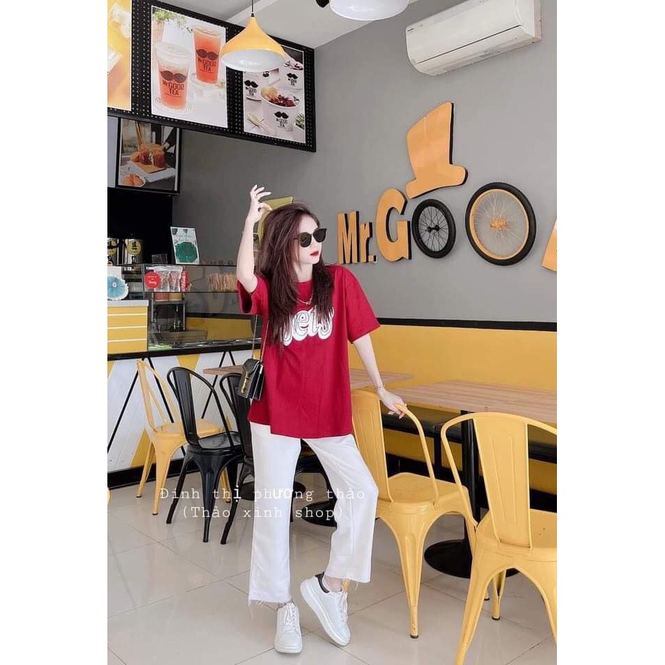 Sét áo phông Jet + quần kaki trắng HARI0321