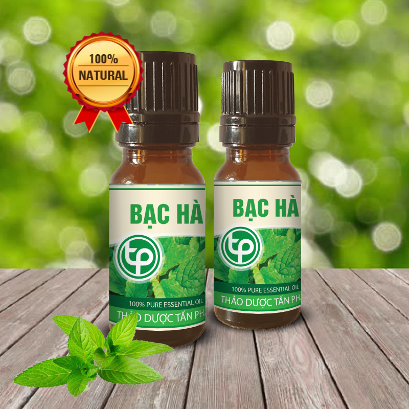[HOT] Tinh Dầu Bạc Hà Nguyên Chất 20ml - Tấn Phát