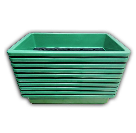 Combo 10 chậu nhựa, khay nhựa thông minh 65x 42x16cm trồng rau sạch, trồng cây, ươm hạt giống, ươm cây. ươm rau | vtnn nông điền trang