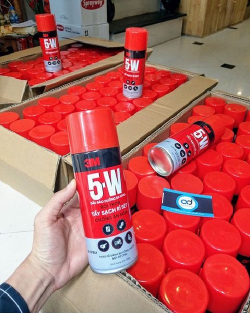 Tẩy rỉ sét bôi trơn 3M 5w