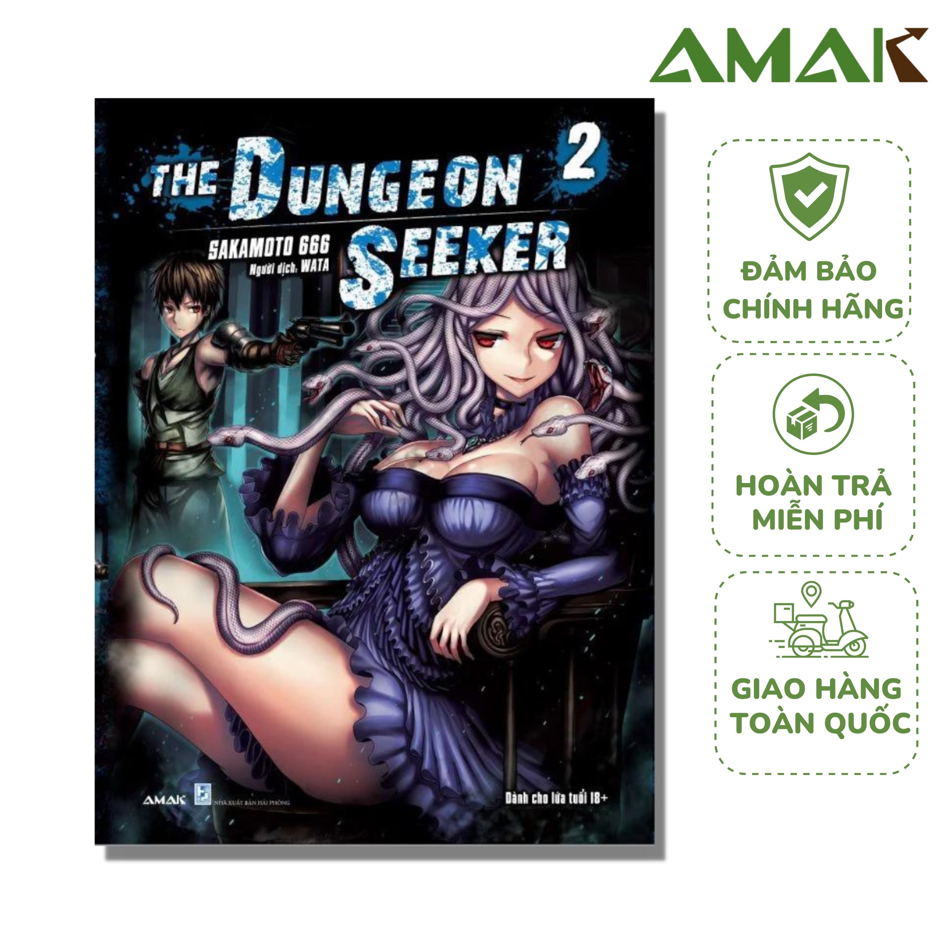 The Dungeon Seeker - Tập 2 - Amak Books - Tặng Kèm Bookmark