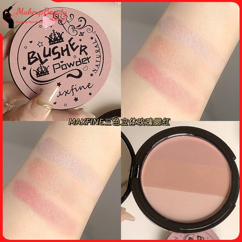 Phấn bắt sáng, phấn má, tạo khối highlight Maffick F6 MS 832