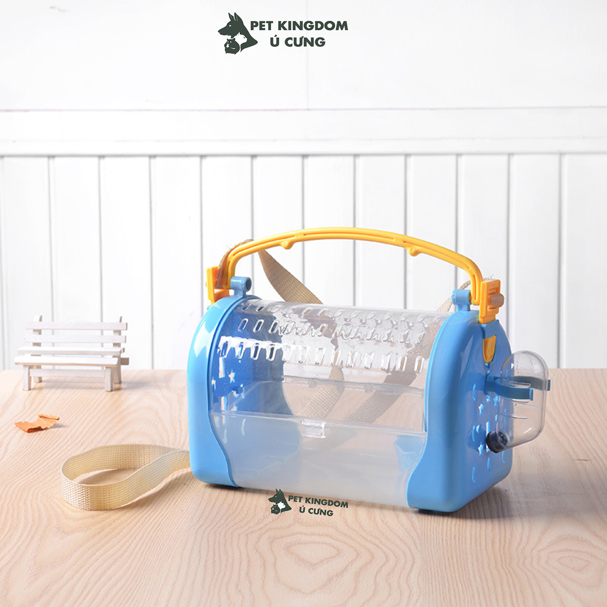 lồng hamster xách tay có dây đeo