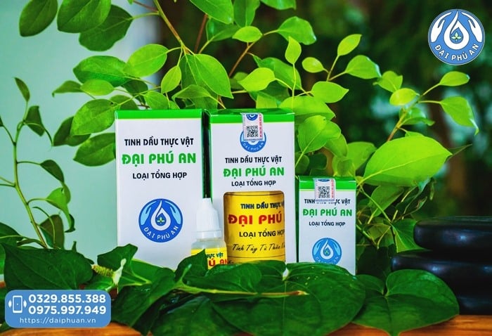 COMBO 05 Chai tinh dầu thực vật Đại Phú An 15ml