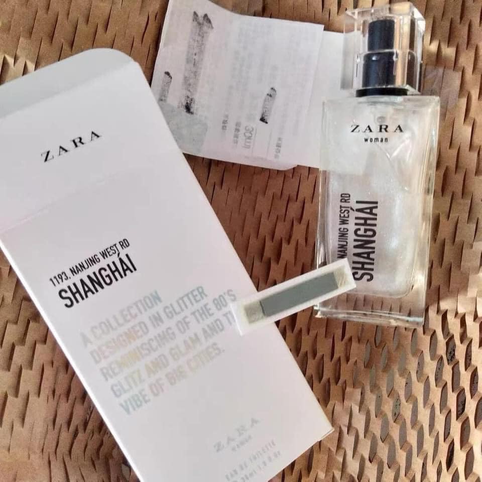 [Nhập RAISINGSTAR18, giảm 30k cho đơn 99k]NƯỚC HOA ZARA SHANGHAI 30ML.