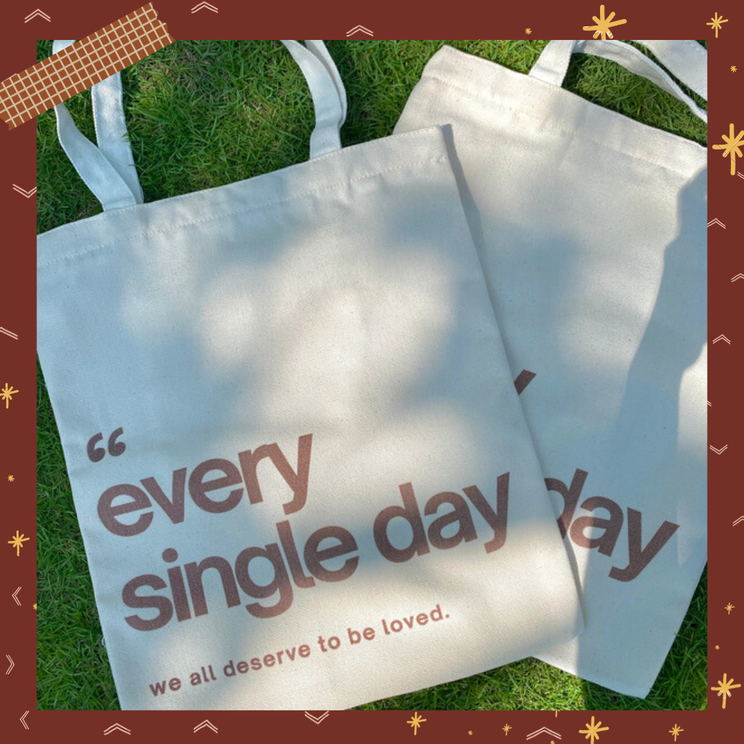 Túi tote, túi vải canvas thiết kế basic Be loved miloostudios