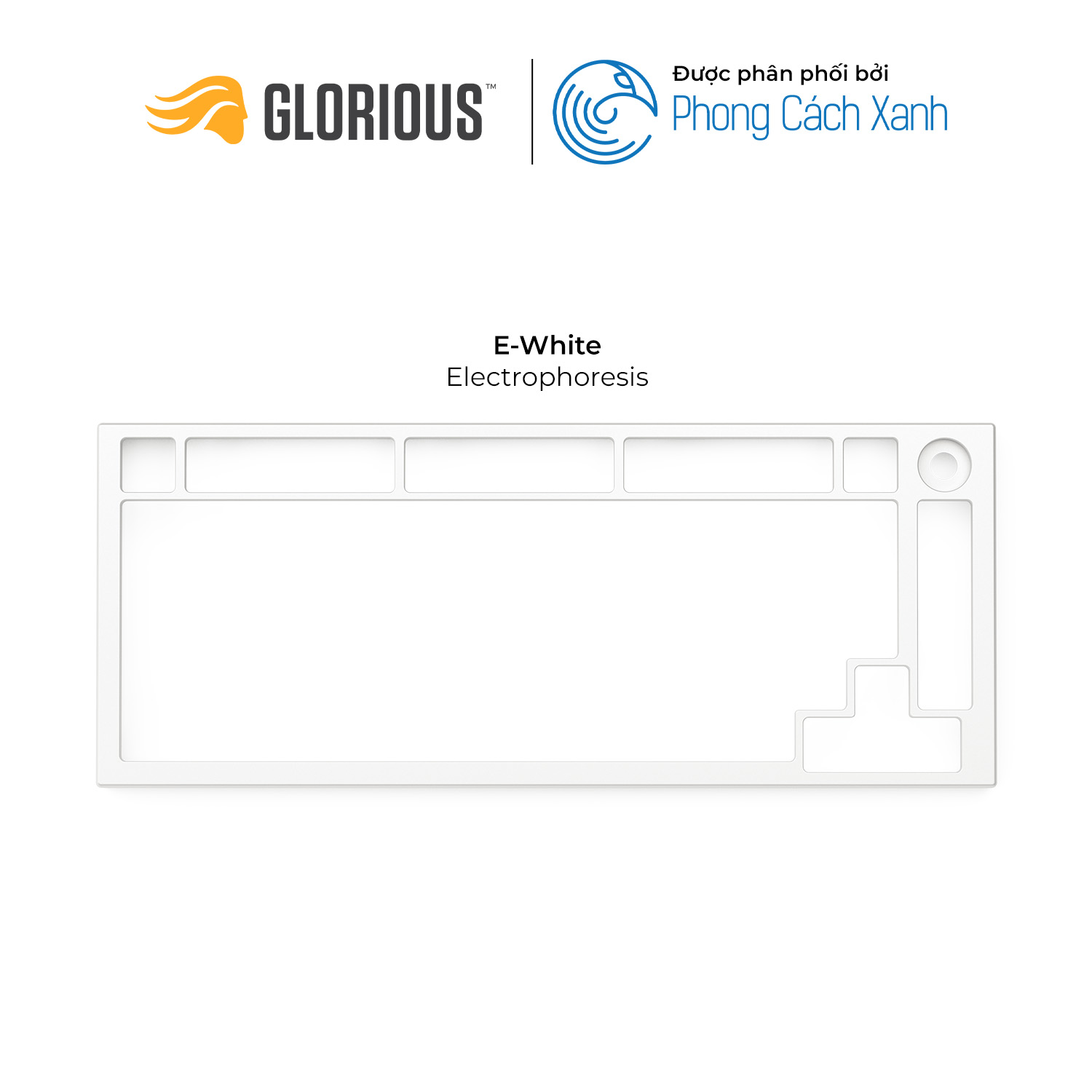 Khung trên thay thế cho Glorious GMMK PRO Top Frame