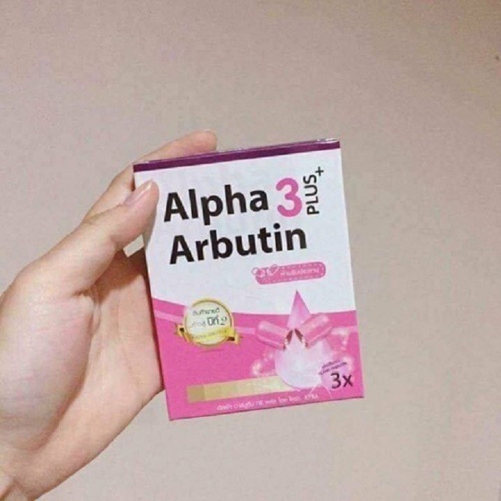 Viên kích trắng Alpha arbutin 3 plus+