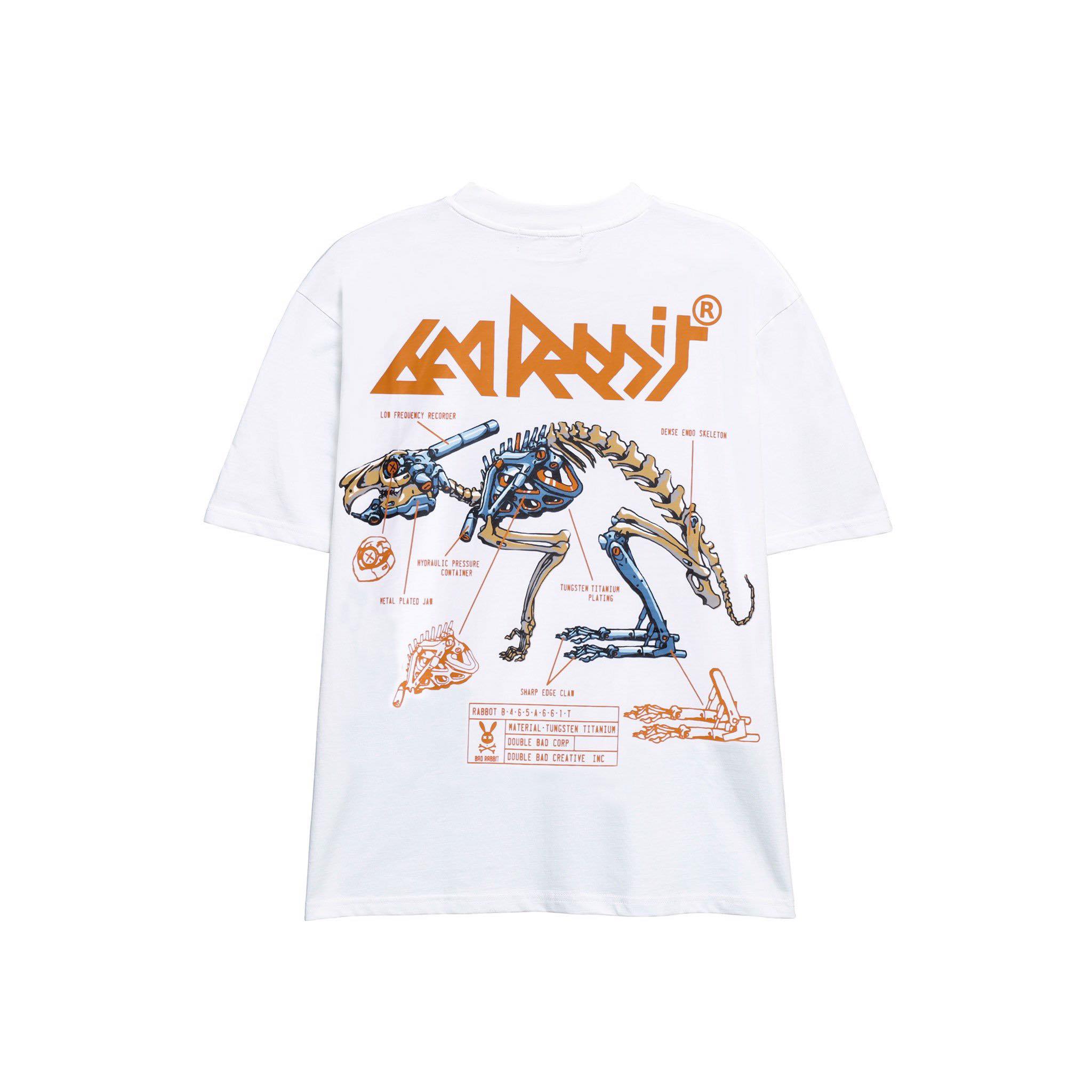 Áo thun Nam Nữ Bad Rabbit MECHABIT 100% Cotton - Local Brand Chính Hãng