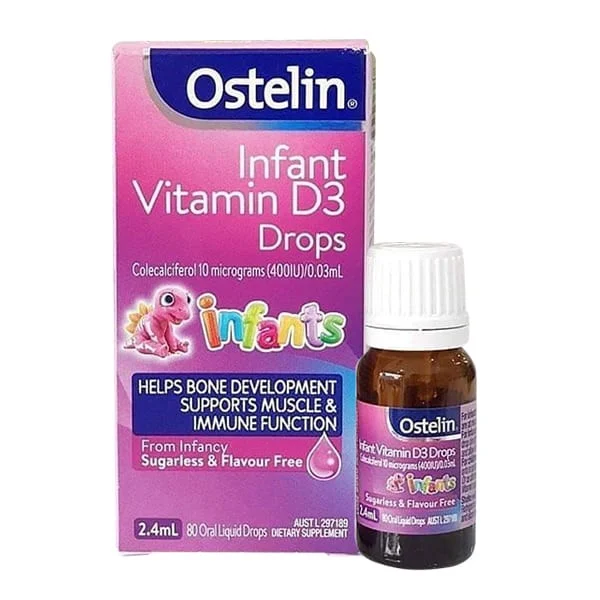 Ostelin Infant vitamin D3 Drop - D3 nhỏ giọt cho bé