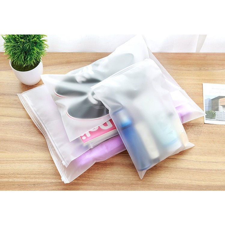 Combo 10 Túi zip đựng đồ size 24x35cm