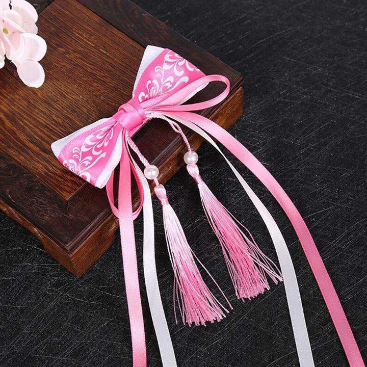 Kẹp Tóc Nơ Cổ Trang - Miêu Quán