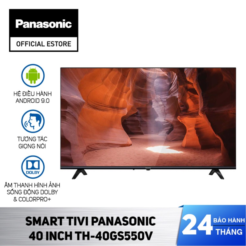 Bảng giá [CHỈ GIAO TẠI HCM] - Smart Tivi Panasonic TH-40GS550V - Android 9.0 - LED Fullhd - 40 Inch - Hàng Chính Hãng