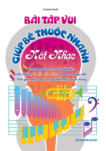 Bài tập vui giúp bé thuộc nhanh nốt nhạc