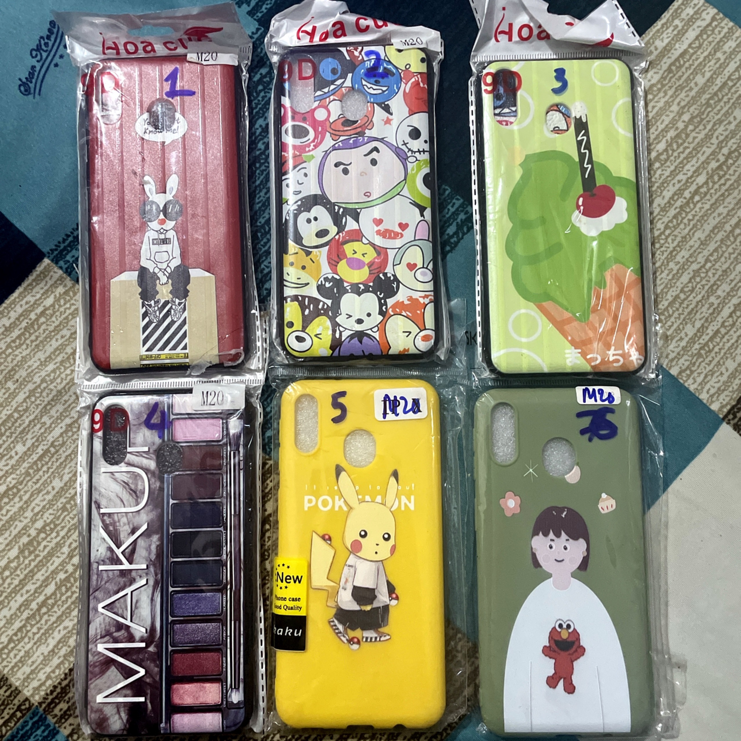[Nhiều mẫu] ốp Lưng dẻo cute Cho Sam Sung M20