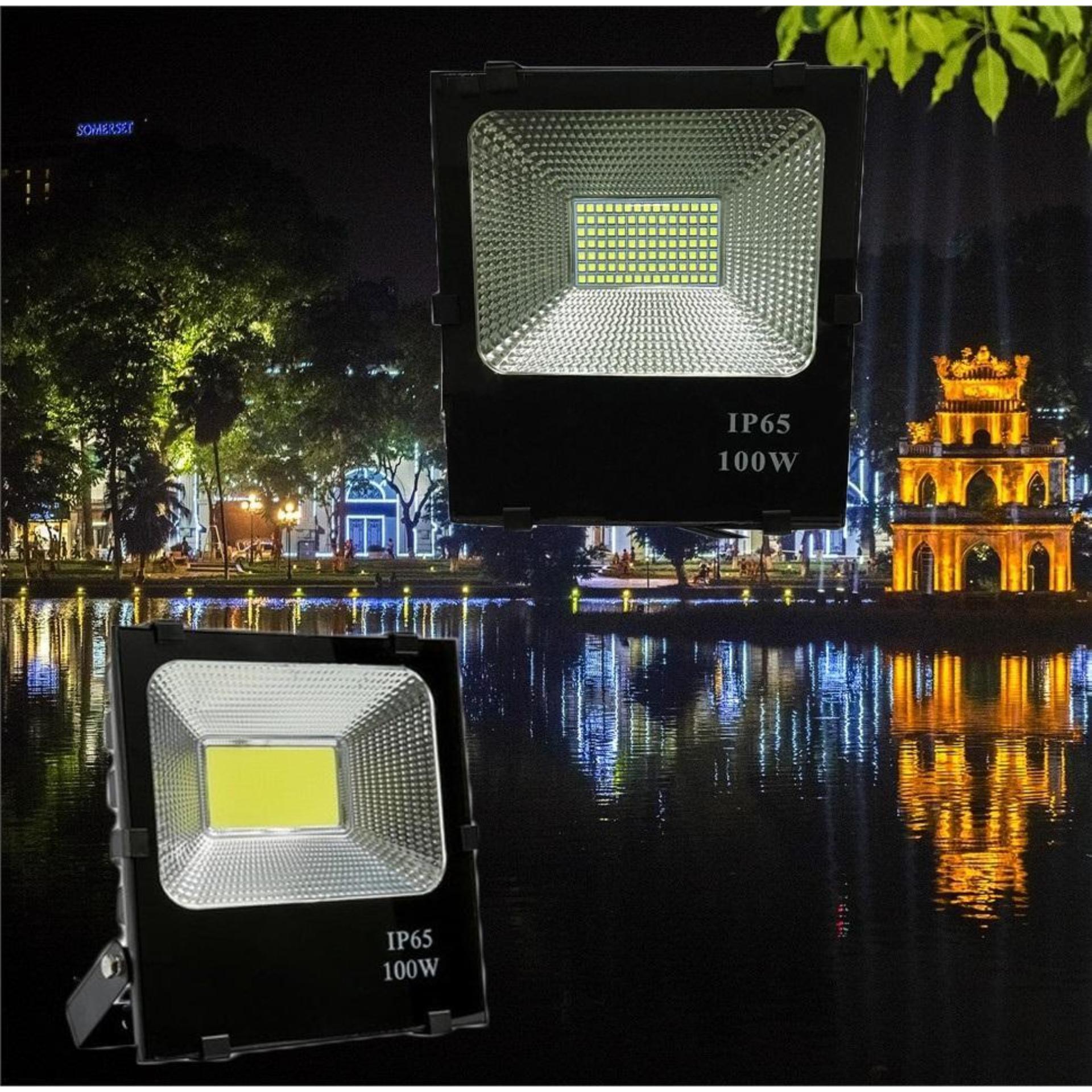 [HCM]ĐÈN PHA LED 100W 220v ÁNH SÁNG TRẮNG(Đủ wat)