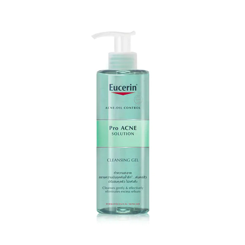 Gel Rửa Mặt Eucerin Giảm Mụn Pro Acne 400ml