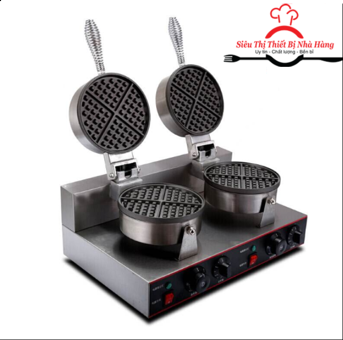 MÁY LÀM BÁNH WAFFLE ĐÔI CAO CẤP