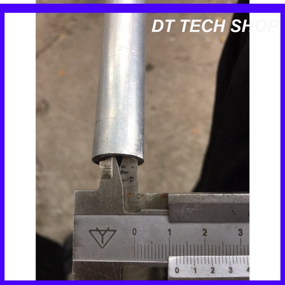 ỐNG NHÔM D16mm Dày 2mm( lỗ trong 12mm ) DÀI 3 MÉT (cắt thành 3 đoạn 1 mét)