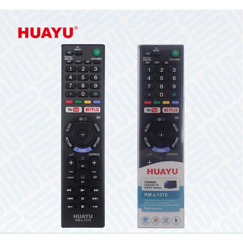 Điều khiển tivi sony Smart RM-L1370
