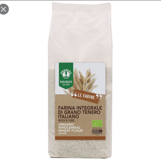 Bột mì nguyên cám hữu cơ 1kg ProBios