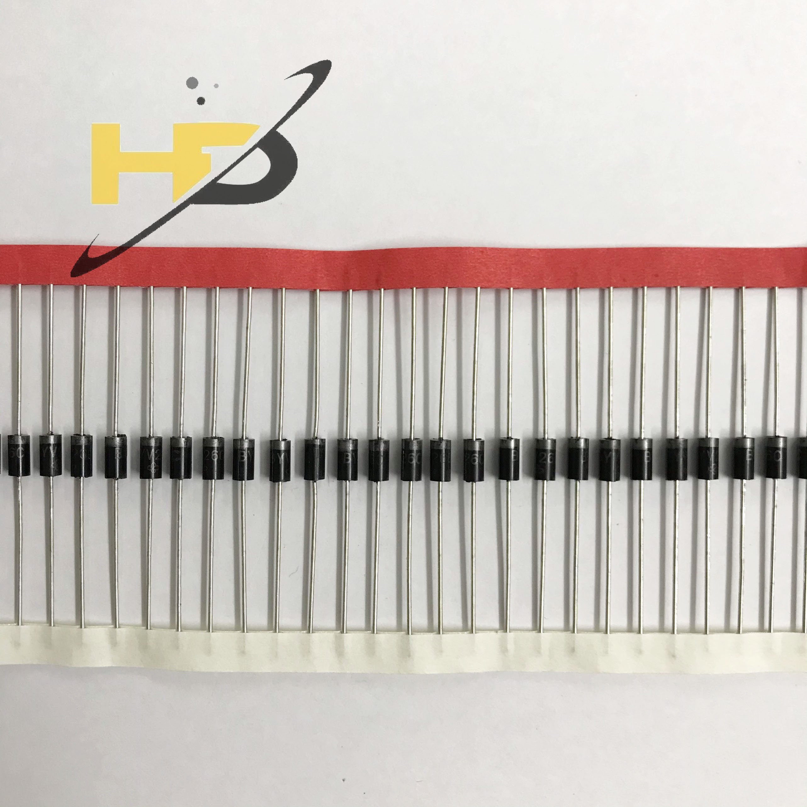 [COMBO 10] Con Diode Xung BYV26C, Đi ốt 1A 600V Loại Dây