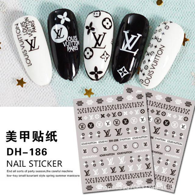Sticker dán móng tay Thương hiệu nổi tiếng