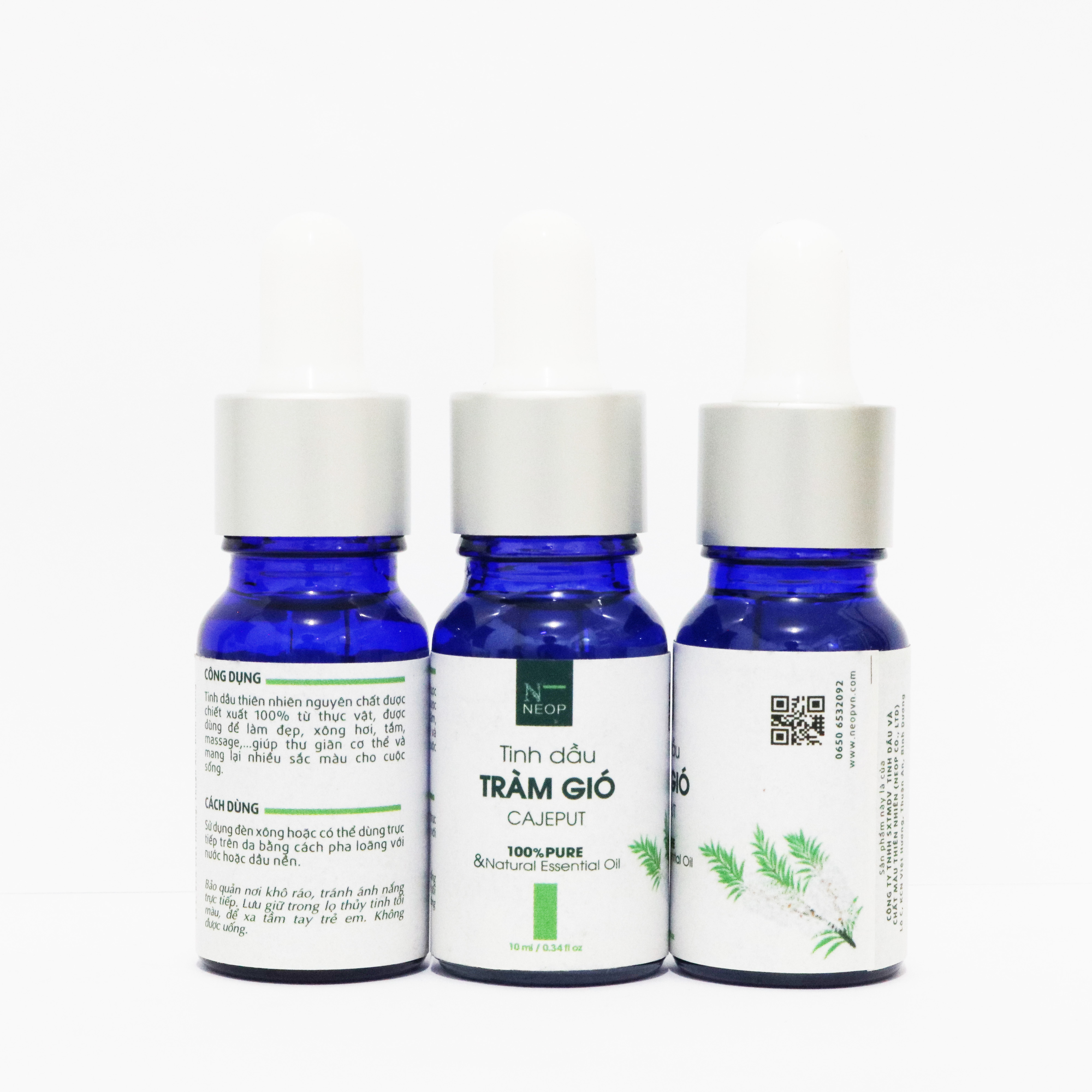 Tinh Dầu Tràm Gió NEOP 10mL - Cajeput Essential Oil