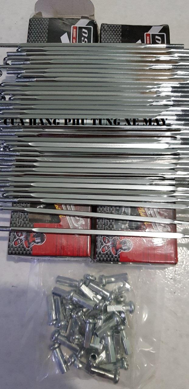 Căm Dẹp và Căm Tròn mạ Crom OSAKI - 2 bánh