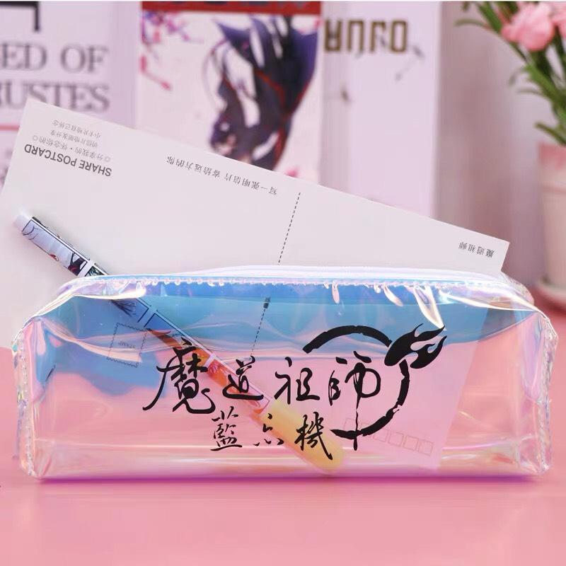 Hộp bút Ma đạo tổ sư hologram phim trần tình lệnh hộp đựng bút học sinh phim trần tình lệnh Lam Vong Cơ Ngụy Vô Tiện Tiêu Chiến Vương Nhất Bác