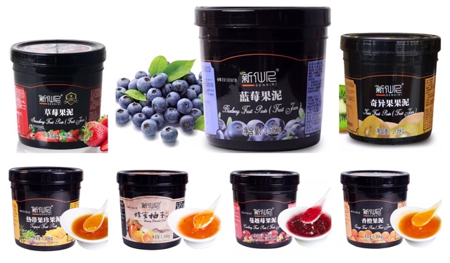 Sốt hoa quả nhiệt đới Sensini 1,36kg