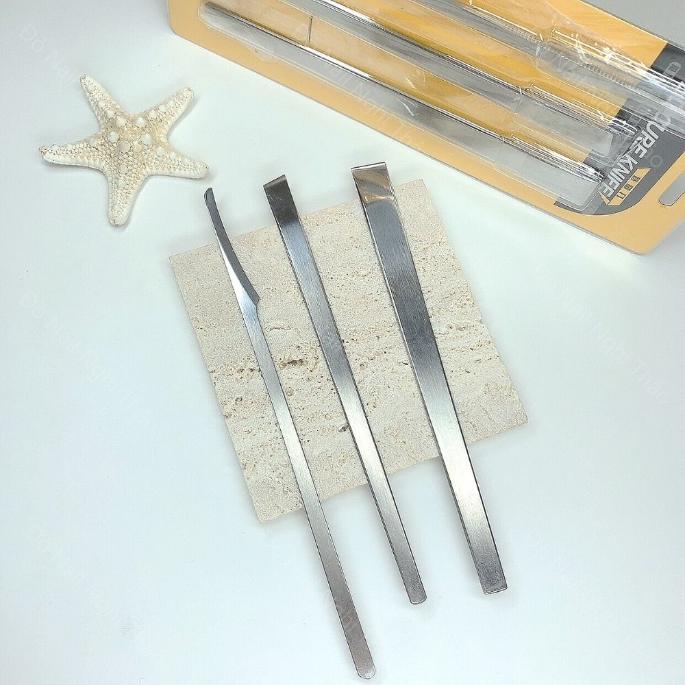 Bộ lấy khóe cạo gót chân 3 cây JELIVA