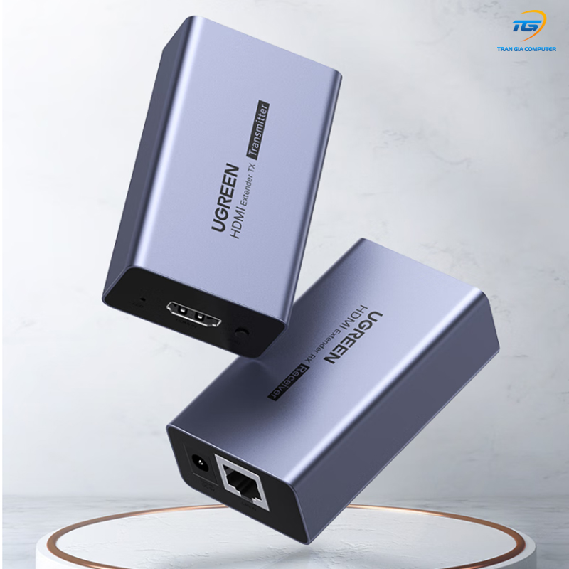 Bộ chuyển đổi hdmi 50m qua cáp mạng cat5, cat6 ugreen 90811eu