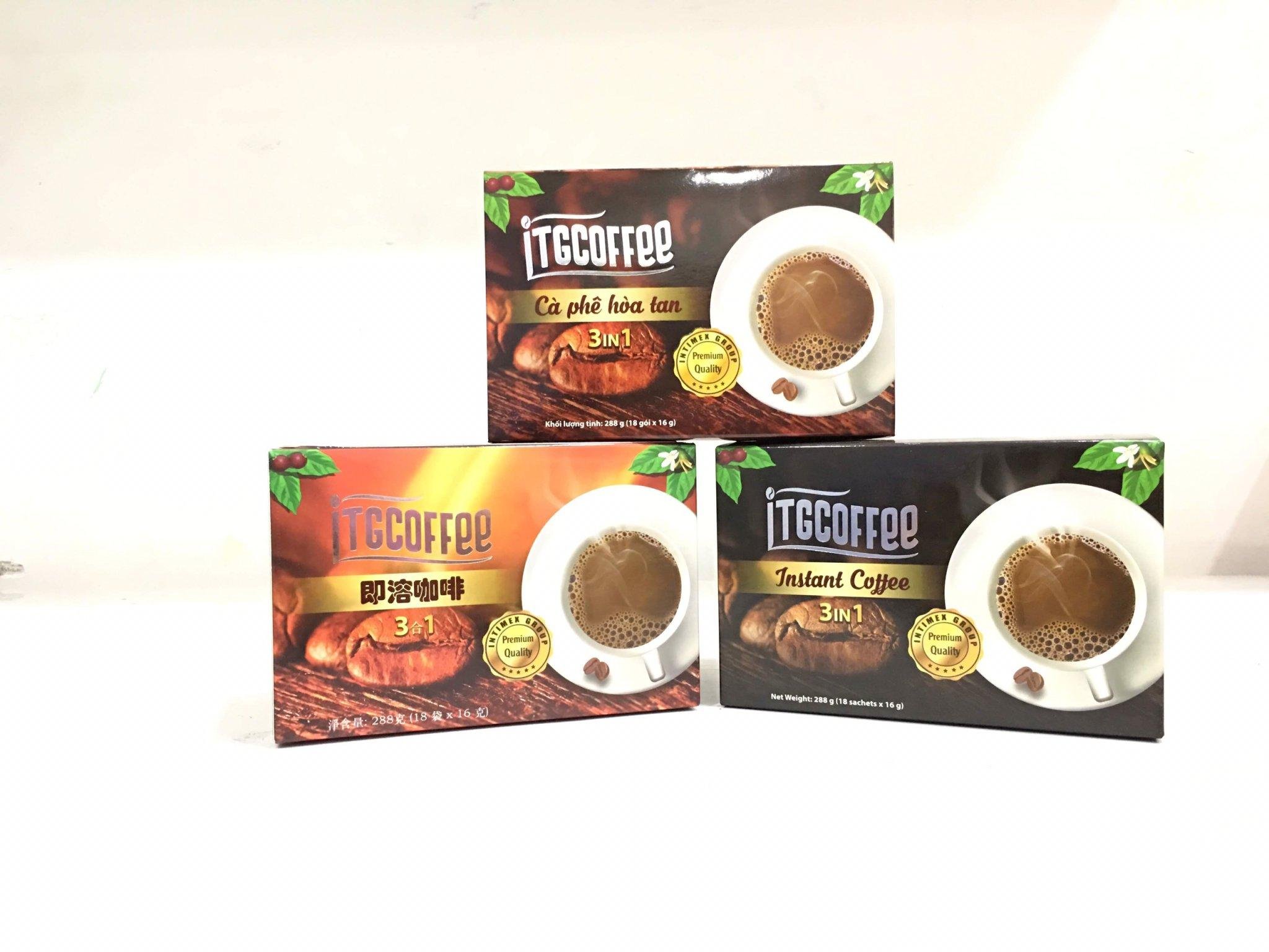 [HCM]Cà phê hòa tan ITGCOFFEE 3in1 ITG COFFEE INSTANT COFFEE