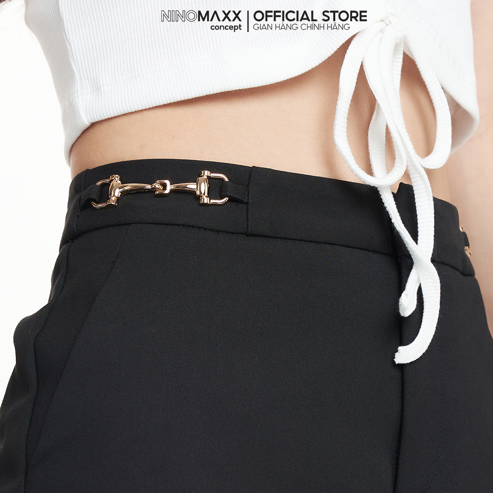 Ninomaxx 2202010 women's N & M khaki shorts