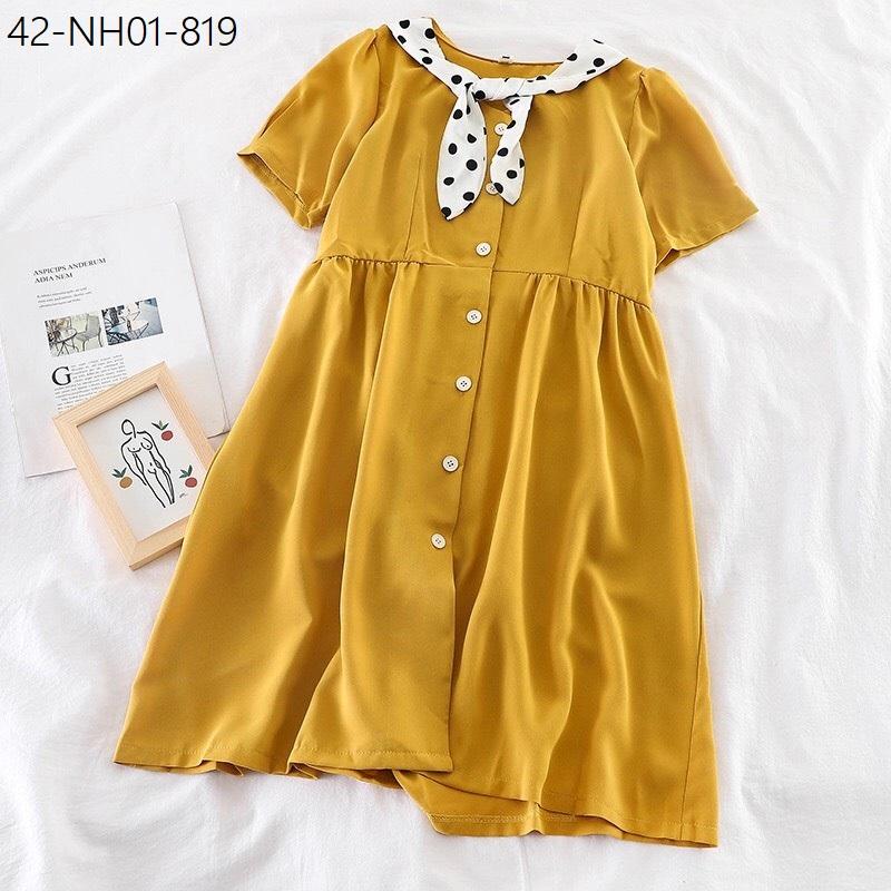 Nh01-819-đầm xòe baby doll dễ thương s-6xl