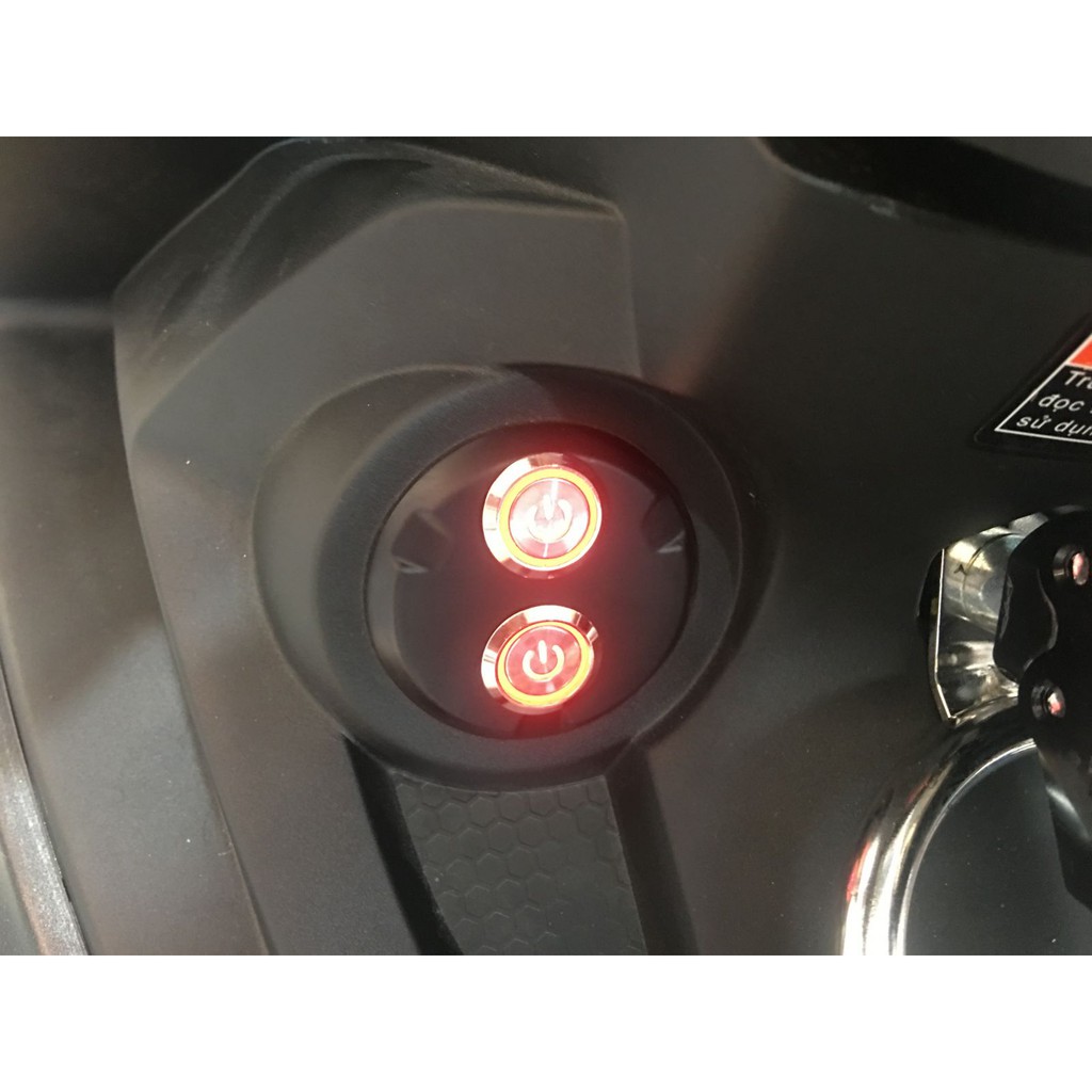 CÔNG TẮC LED LOGO ( HONDA YAMAHAMONTERPOWER) TẶNG KÈM JACK CẮM