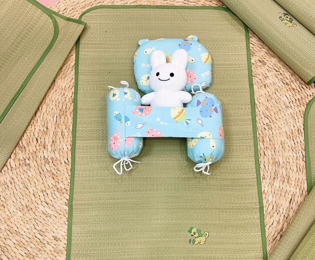 Chiếu Cói Cho Bé Sơ Sinh, Chiếu Cói Trải Nôi Cũi KT :65*100cm