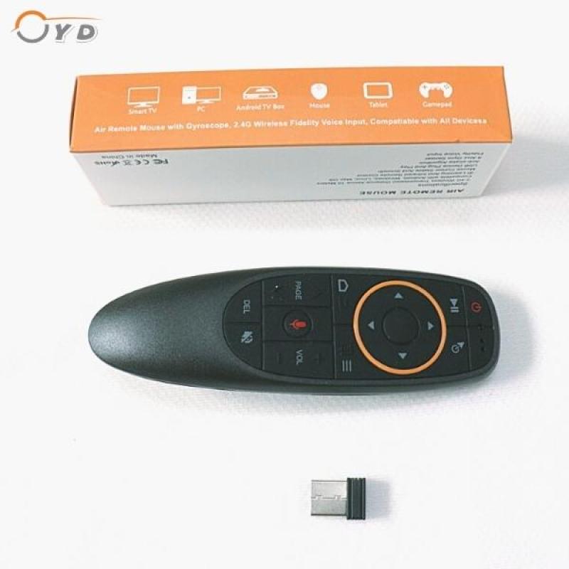 Điều khiển Chuột bay Voice G10s (LOẠI 1)  - Remote Mouse Air Voice sử dụng cho TV Box Kèm Chức Năng Hỗ trợ học lệnh TV, Con Quay Hồi Chuyển