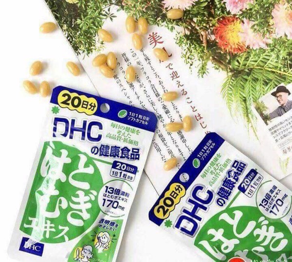 Viên uống trắng da dhc coix hatomugi viên uống trắng da nội địa nhật, viên uống đẹp da nhật bản panda fukuoka