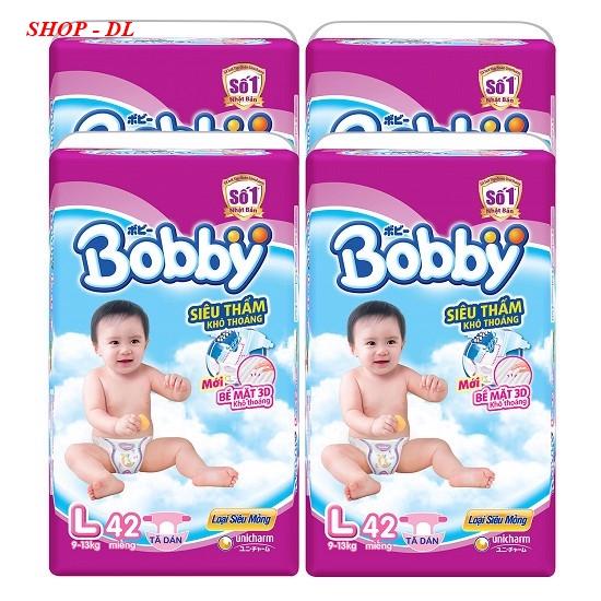 Tã dán Bobby Fresh siêu mỏng L40 (9-13kg) - 40 miếng